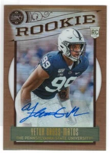 2020 Panini Legacy Yetur Gross-Matos Bronze Auto Autograph RC #002/100 - Picture 1 of 1