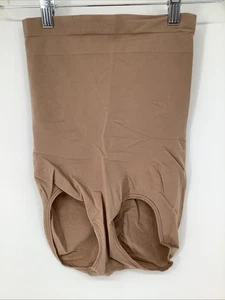 Spanx Higher Power Shaping Pantie Size Large Brown S88 - Picture 1 of 6