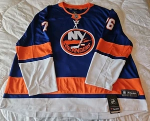 Men's Fanatics Blue New York Islanders Breakaway Home 5XL Jersey "Custom Name" - Picture 1 of 8