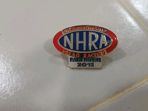 NHRA Original 2013 Championship Drag Racing Member Hat Lapel Pin - Picture 1 of 2