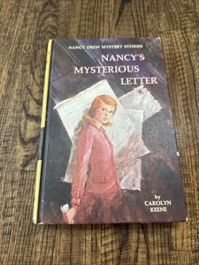Nancys geheimnisvoller Brief Carolyn Keene Nancy Drew #8 1968 gelb matt Serie - Bild 1 von 17