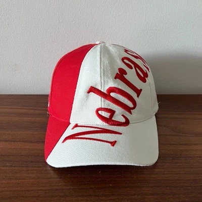 Vintage Nebraska Huskers Snapback Hat NCAA Red/White Zephyr One Size - Image 1 of 4