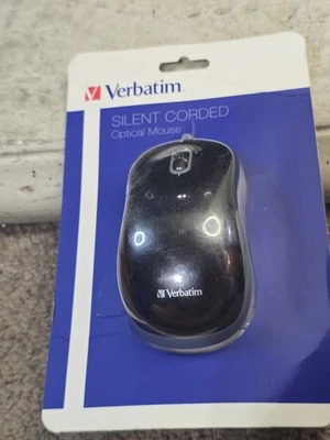 Verbatim Americas Llc 70756 Silent Wired Optical Mouse Usb-C Black - Image 1 of 3