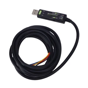 USB To 232 485 Adapter Cable Serial Port Converter Cable With Power Signal I NEW - Afbeelding 1 van 12
