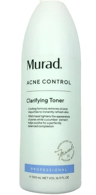 Murad Acne Control Clarifying Toner 500 ml/16.9 fl oz (No Pump) *New AUTH - Image 1 of 2
