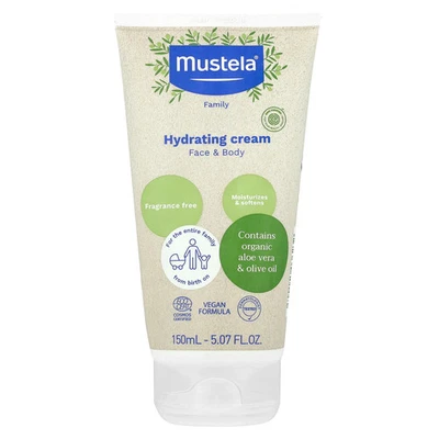 Hydrating Cream, Face & Body, Fragrance Free, 5.07 fl oz (150 ml) - Image 1 of 2