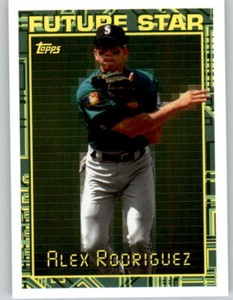 2019 Topps Archives 1994 Future Stars Insert 94FS-7 Alex Rodriguez Mariners