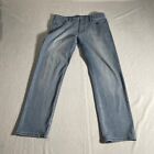 ARMANI EXCHANGE Jeans Mens 32 Blue Light Wash J16 Straight Denim Pants 32x29