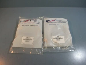 Câble Ethernet L-Com TRD855SCR-15 15 pieds gris NEUF LOT DE 2 - Photo 1/3