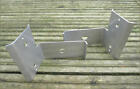 Land Rover Series 2 2A 3 Rear Axle Stainless Brake Pipe Mount Shields Nrc7314/5