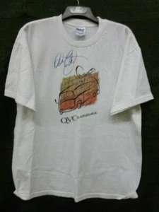 Camiseta Blanca Dale Earnhardt Firmada NASCAR Racing QVC XL Gildan JSA - Imagen 1 de 8