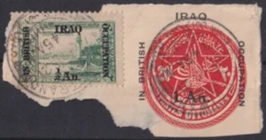 F-EX54903 IRAQ 1921 BRITISH OCCUPATION FRAGM. - Picture 1 of 1