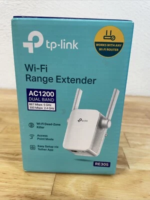 TP-LINK RE305 AC1200 Wi-Fi Range Extender - Image 1 of 4