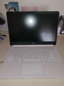 Notebook Hp Intel Celeron bianco (Ram 4gb - Archiviazione 57,3 GB) pollici 14.1 - Foto 1 di 8