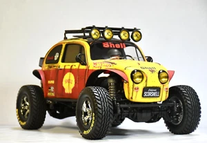 NEW  Tamiya CC-02 4WD Chassis with Sand Scorcher BODY - CUSTOM Built - Picture 1 of 22