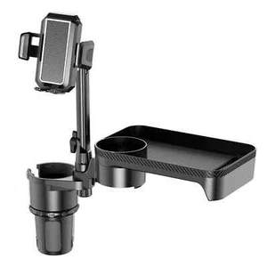 Car Cup Holder Multifunctional Cup Holder Expander with 360° Rotation Tray Mobil - Picture 1 of 8