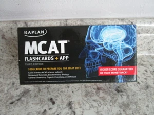 Kaplan MCAT Flashcards with available APP online - Imagen 1 de 4