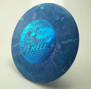 New Lightning Disc Golf #1 Helix Overstable Driver Older Run Rare Oop 174g - Picture 1 of 4