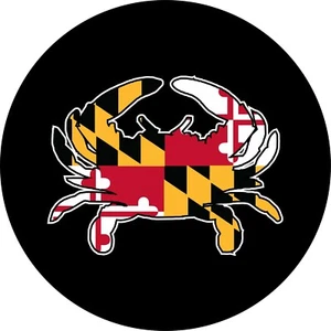 Maryland Crab  Spare Tire Cover All Sizes Available-back up camera option - Picture 1 of 5