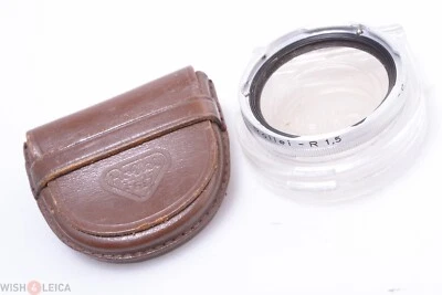 ✅ ROLLEIFLEX TLR f3.5 CAMERA R 1.5 WARM FILTER RII, BAYONET 2 BAY2 KEEPER & CASE - Image 1 of 3