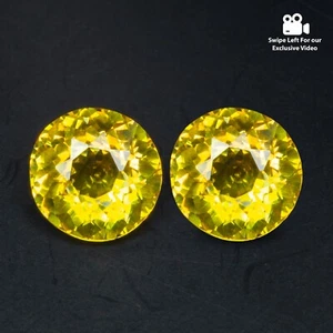 1.70 CT Fabulous ! 100% Natural Un-Heated Brownish Yellow Mali Garnet Gemstone - Imagen 1 de 5