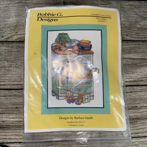 Bobbie G Designs New Baby Counted Cross Stitch 10.5 x 7" Kit NB1699 Crafts 1999 - Picture 1 of 6