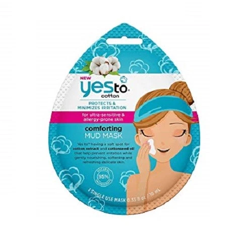 Yes To Cotton for Ultra Sensitive/Allergy Prone Skin Comforting Mud Mask 1 Ct - Image 1 of 1