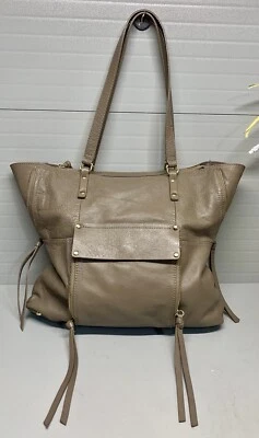 Authentic KOOBA Made in India Soft Leather Shoulder Taupe Shoulder Bag - Imagem 1 de 4