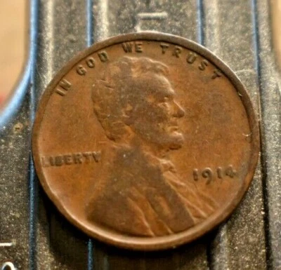 1914-P Lincoln Wheat Cent 1c.   (#8515) - Image 1 of 2