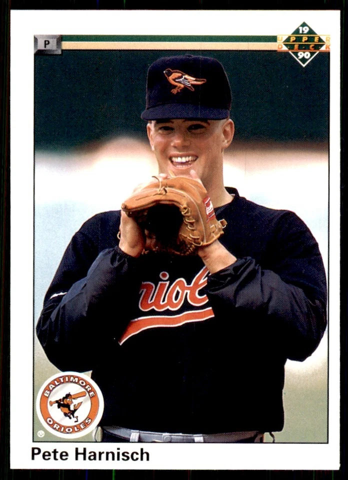 1990 Upper Deck Pete Harnisch Baseball Cards #623 - Image 1 of 2