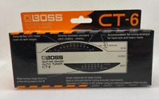 BOSS CT-6 Guitar Bass Auto Tuner Used Japan 4957054042219