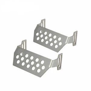 2P Steel Front Rear Skid Plate/Servo Guard for Traxxas TRX4 Redcat GEN8 Gen7 - Picture 1 of 9