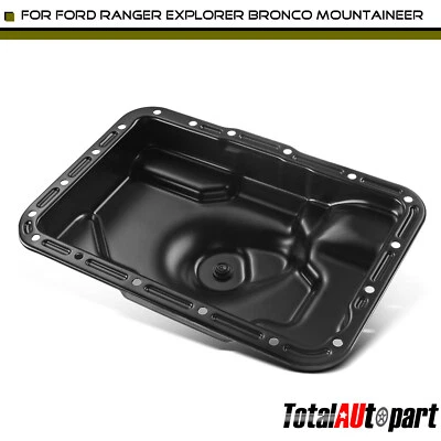 Pan de aceite de transmisión para Ford Bronco II Explorer Mercury Mountaineer F69Z7A194BA Foto 1 de 4