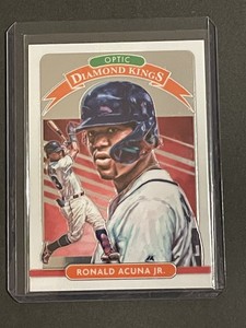 2020 Panini Donruss Optic Ronald Acuna Jr. Diamond Kings #8 Braves MVP? PWE