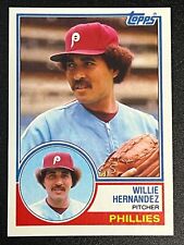 WILLIE HERNANDEZ / 1983 Topps Traded Card #45T / Philadelphia Phillies