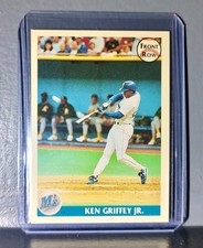 1991 Ken Griffey Jr. Front Row Promo Baseball Card #2