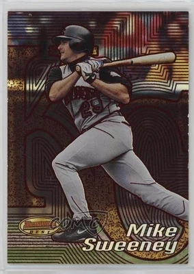2002 Bowman's Best Red /200 Mike Sweeney #72 - Image 1 of 2