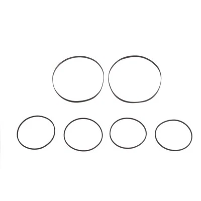 6Pcs Rubber Belt for Sharp GF-700 Radio Tape Recorder Transmission Accessory - Image 1 of 4