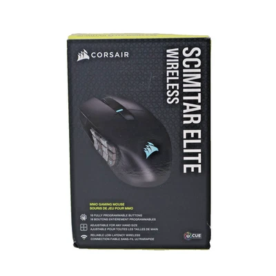 CORSAIR SCIMITAR ELITE RGB WIRELESS MMO Gaming Mouse NO DONGLE, BLUETOOTH WORKS! - Image 1 of 4