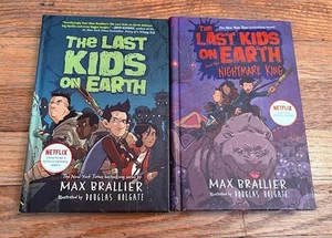 LOT of 2 The Last Kids on Earth Max Brallier Children's Chapter Book Nightmare - Picture 1 of 1