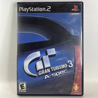 Gran Turismo 3 A-spec PlayStation 2 PS2 Black Label - Image 1 of 4
