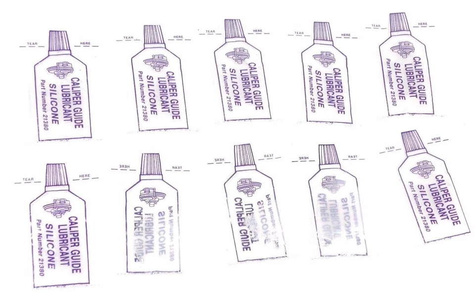 Beck/Arnley 084-0500 Caliper Guide Lubricant PKG Of 10 Pcs - Image 1 of 1