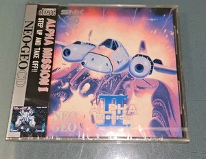 NUEVO CD Alpha Mission 2 Neo Geo sellado de fábrica Sun Fade en la parte delantera - Imagen 1 de 3