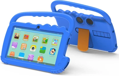 Tablet Infantil 7 Pulg 4GB 32GB Android 12 WiFi Camaras Duales Control Parental - Image 1 of 4