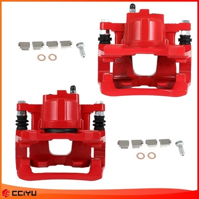 2X Brake Rear Calipers Pair Kit Fits Jeep Wrangler JK Unlimited 3.6L 2018 - Image 1 of 4