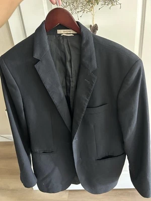 $350 Chaqueta Blazer Para Hombre Club Monaco Wright Lana Talla 40R Azul Marino Foto 1 de 4