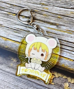 Zenitsu Agatsuma - Demon Slayer Characchu Acrylic Keychain Clip Figure - Japan - Picture 1 of 5