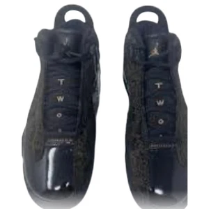 Air Jordan 9.5 Dub-Zero 20th Anniversary blk & laser etched patent leather wrap - Picture 1 of 16