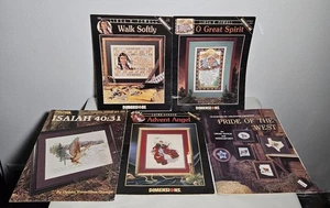 Vintage Dimensions Cross Stitch Pattern Leaflet + Extra Lot (5) - Bild 1 von 5