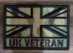 UK VETERAN MTP WW1 WW2 VETS BRITISH ARMY PATCHES BADGES - Picture 1 of 1